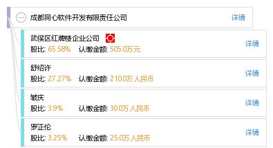 成都同心软件开发有限责任公司